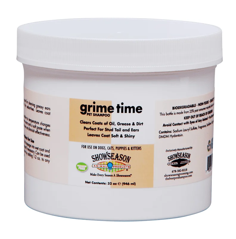 Showseason Grime Time Pet Shampoo - 32 oz