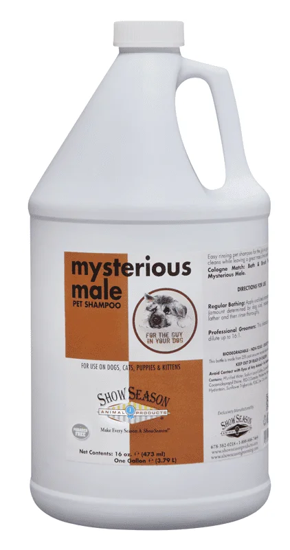 Showseason Mysterious Male Shampoo - Gallon