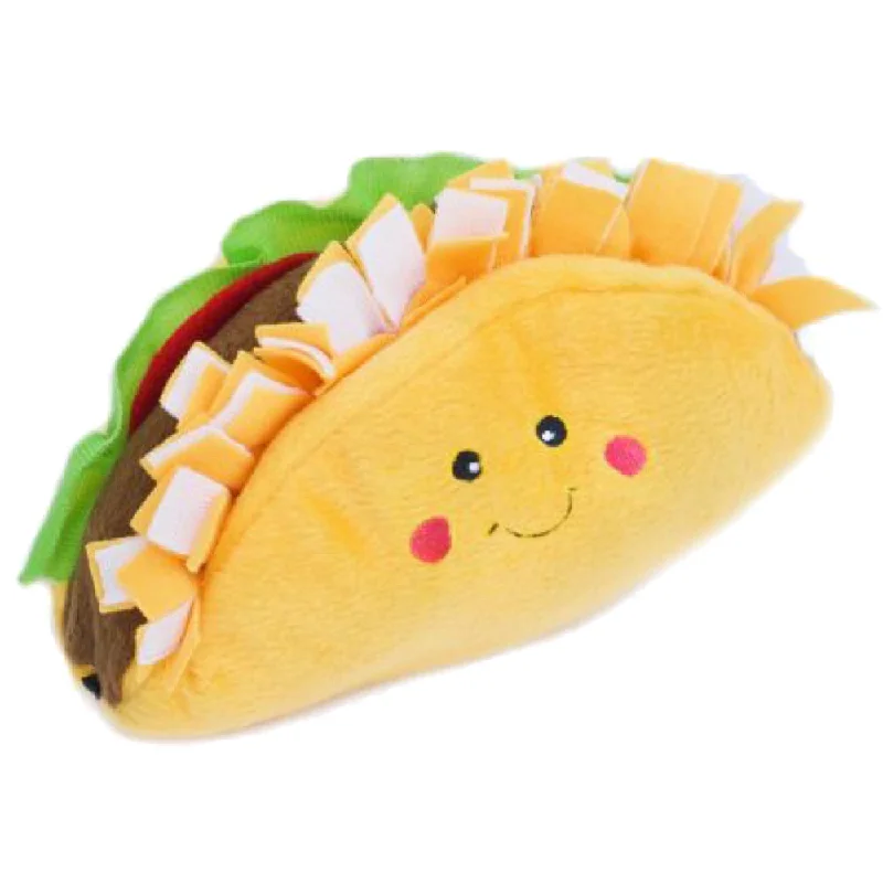 ZippyPaws NomNomz Taco Plush Dog Toy