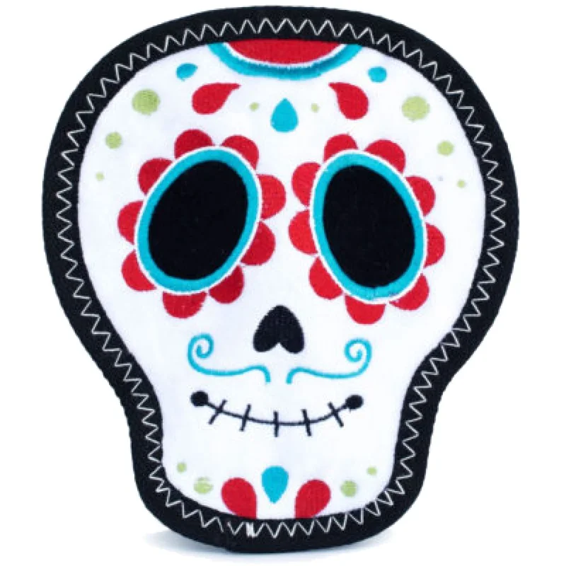 ZippyPaws Z-Stitch Santiago The Sugar Skull Dog Toy