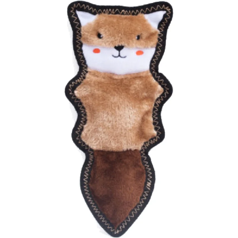 ZippyPaws Z-Stitch Skinny Peltz Chipmunk Dog Toy