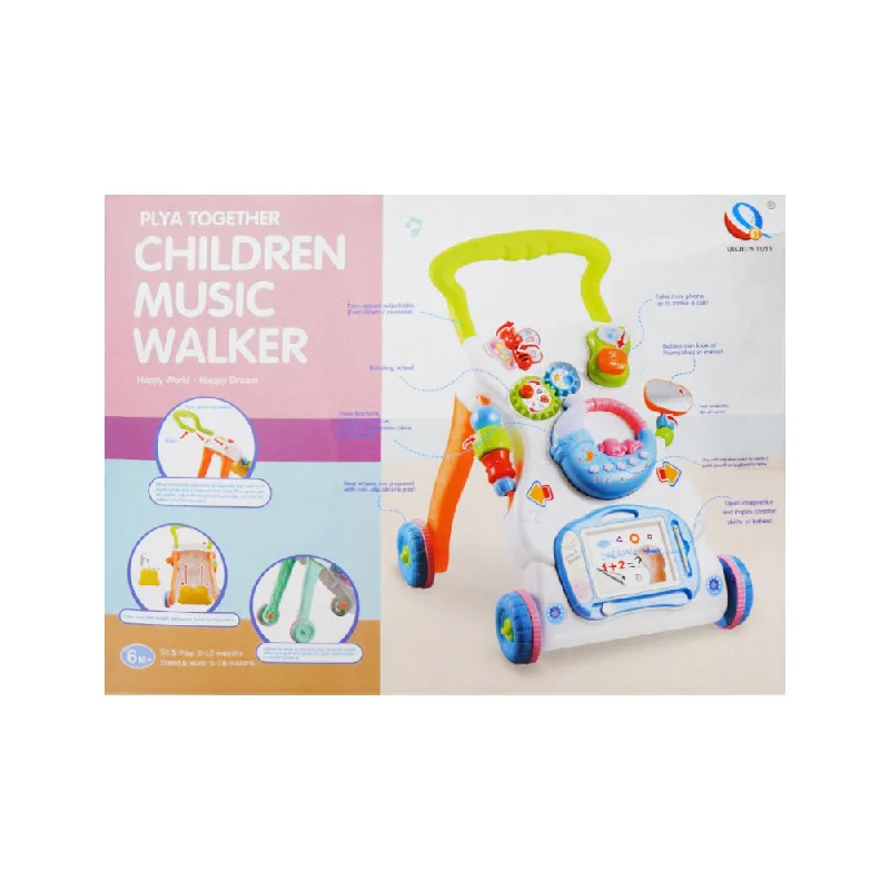 696-R36 CHILDREN MUSICAL WALKER