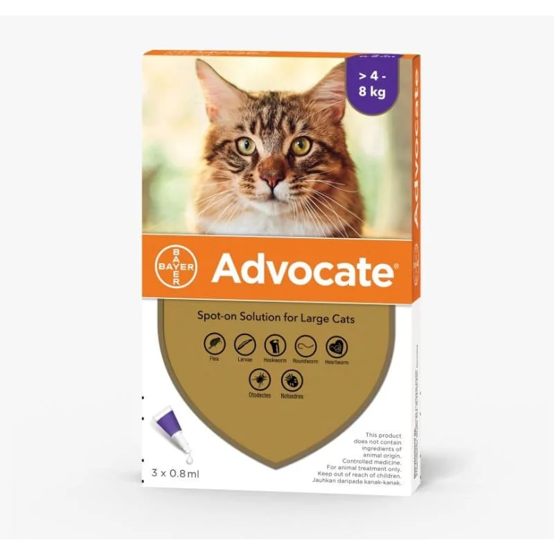 Advocate Medium for Cats 4 to 8kg