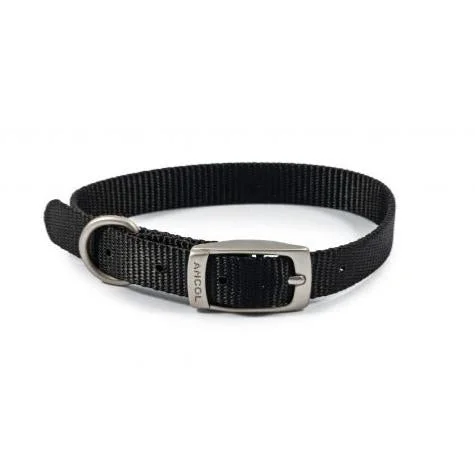 Ancol Nylon Collar Black