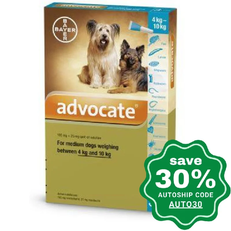 Bayer - Advocate for Dogs 4-10 kg - 3 Tubes