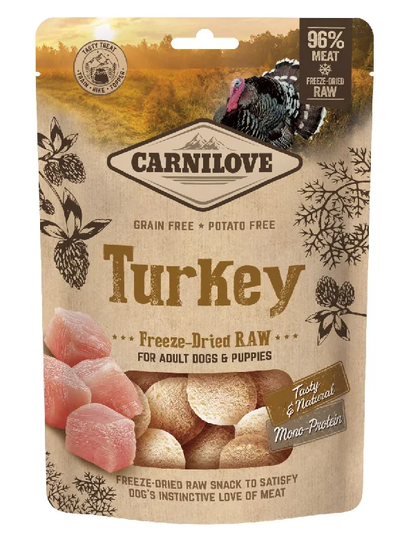 CARNILOVE Freeze-Dried Raw Puretina, liofizirana poslastica za pse. 60g