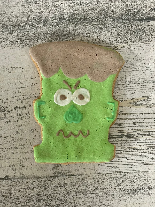 Frankenstein Decorated Cookie