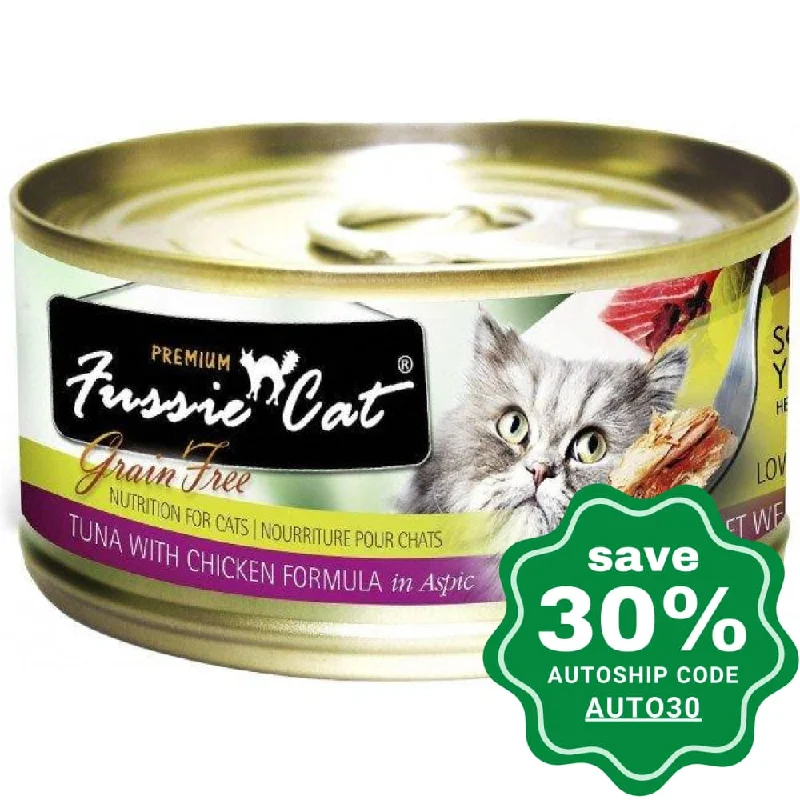 Fussie Cat - Black Label - Tuna with Chicken - 80G