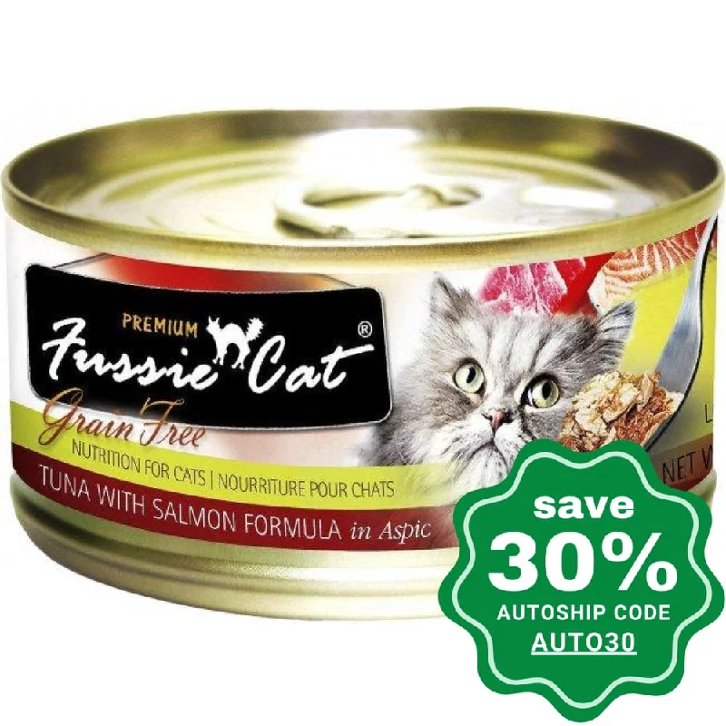 Fussie Cat - Black Label - Tuna with Salmon - 80G