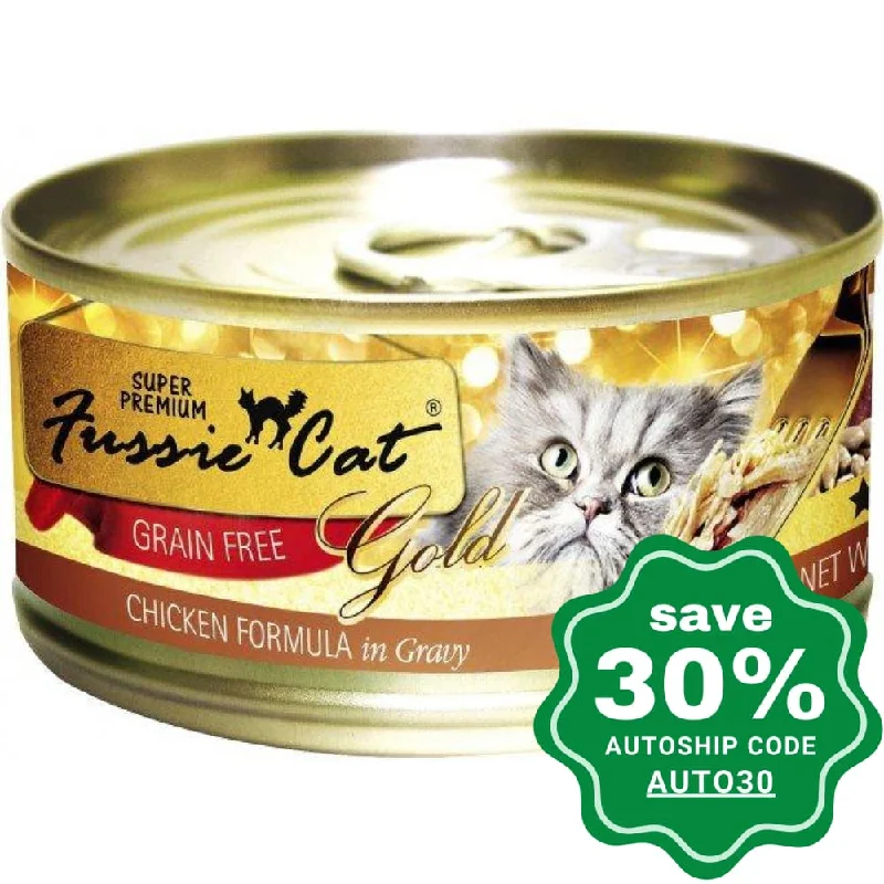 Fussie Cat - Gold Label - Chicken in Gravy - 80G