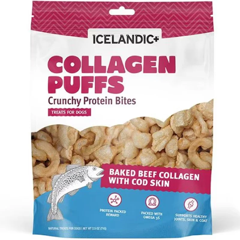 Icelandic+ Collagen Puffs Dog Cod Skin 2.5 oz