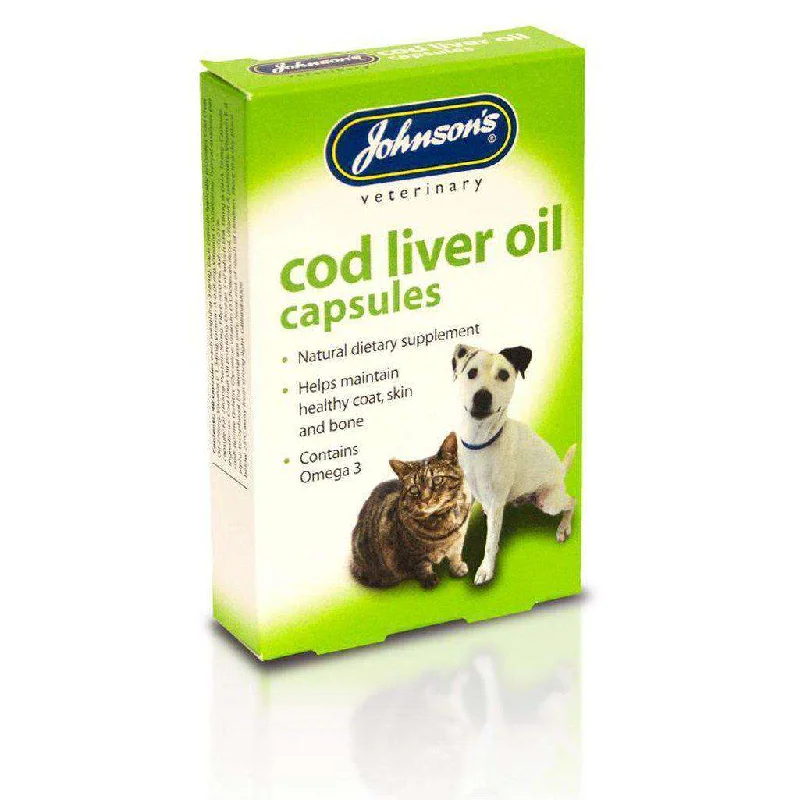 Johnsons Cod Liver Oil - 40 Capsules