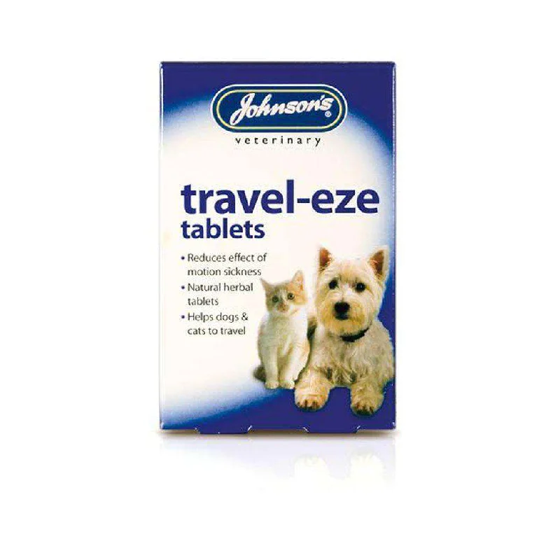 Johnsons Travel-Eze Tablets for dogs and Cats