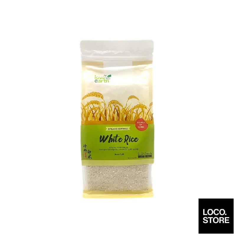 Love Earth Organic White Rice 1kg