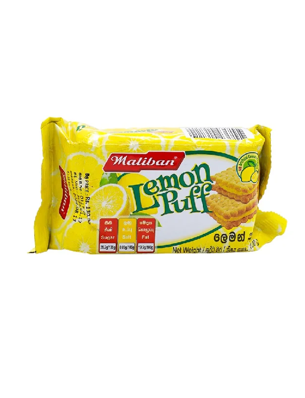 MALIBAN Biscuit Lemon Puff, 100g