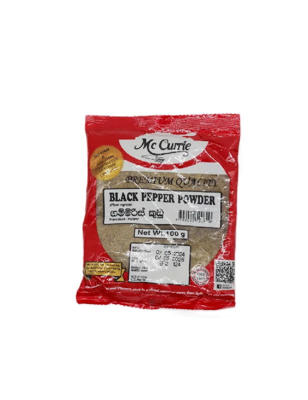 MC CURRIE Black Pepper Powder, 100g