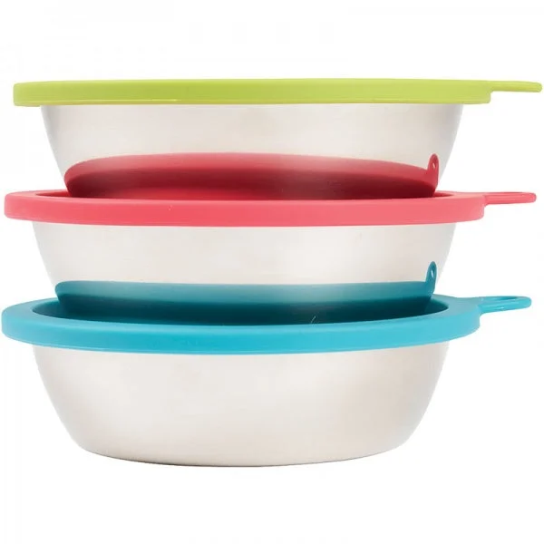 Messy Mutts D Bowl and Lid Set 6 Cup