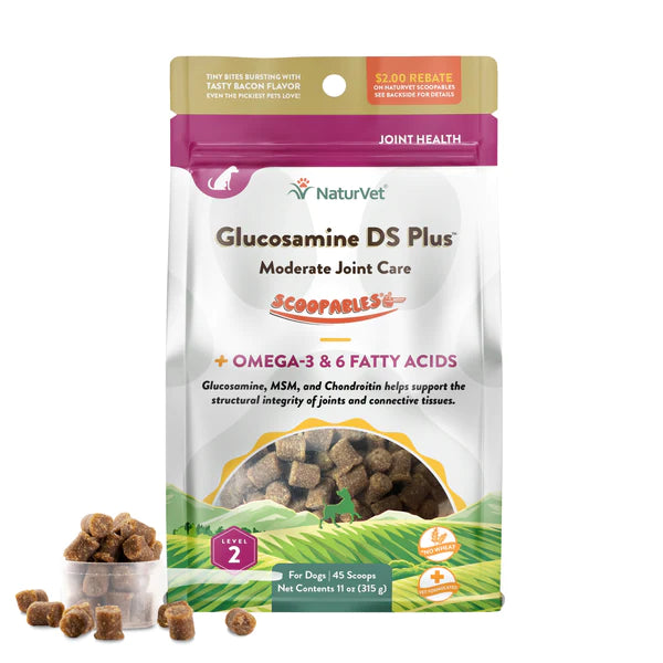 NaturVet Glucosamine DS Plus Scoopables 11oz