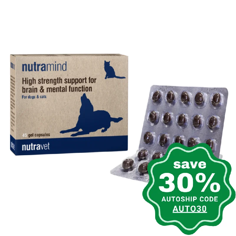 Nutravet - Nutramind for Brain & Mental Support - 45CAPS