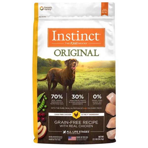 Nature's Variety D 22.5lb Instinct Chicken