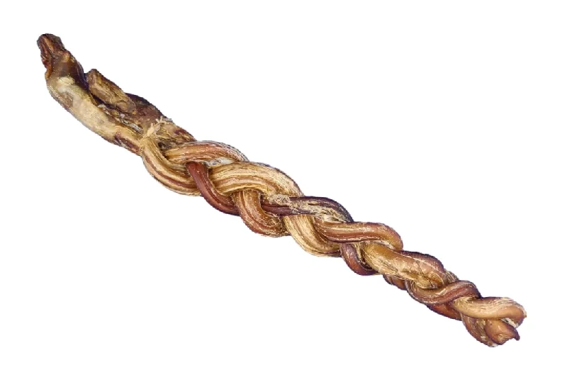 Only One Treats 8-11" Braided Lamb Pizzle Stick