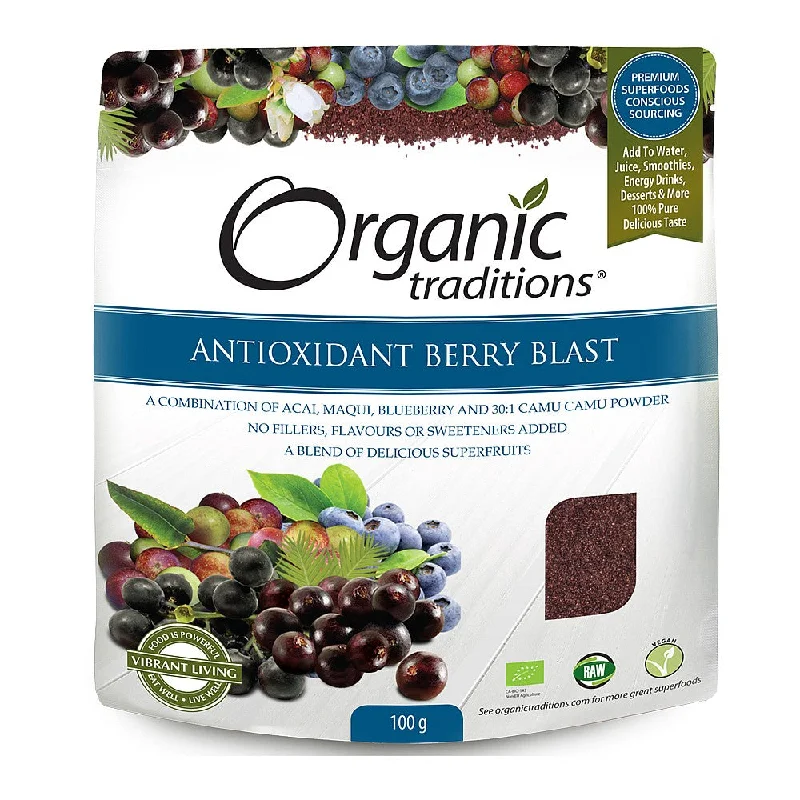 Organic Traditions Antioxidant Berry Blast 100g