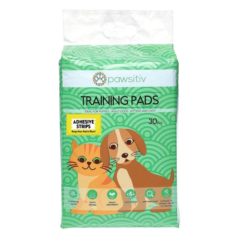 Pawsitiv Training Pads - Unscented - 30 Pcs - 57cm x 56cm