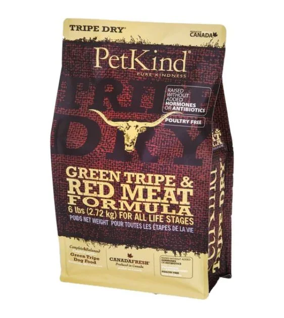 PetKind Grain Free Dry Dog Food (Green Tripe & Red Meat)