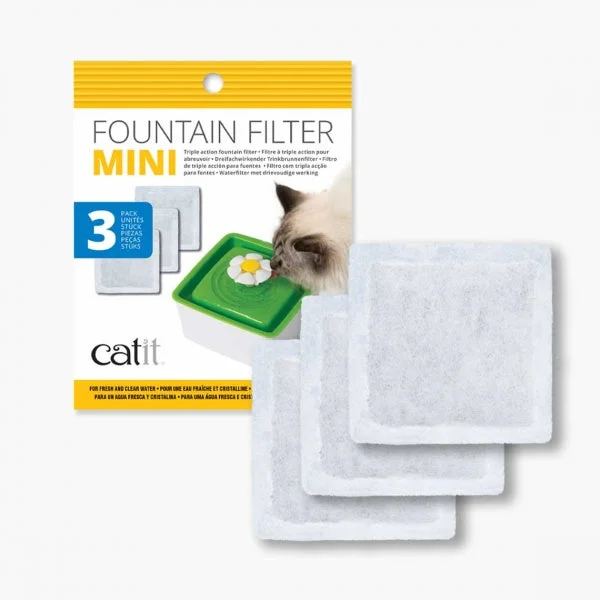 Catit C Mini Fountain Filters Mini 3ct - NLO