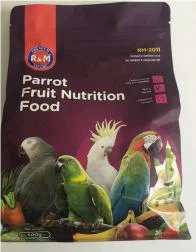 RM-2011 PARROT FRUIT NUTRITION FOODPRICE FOR 500GRX6PCS