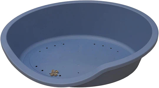 Rosewood - Eco Line Plastic Pet Bed - Slate Blue - 80cm