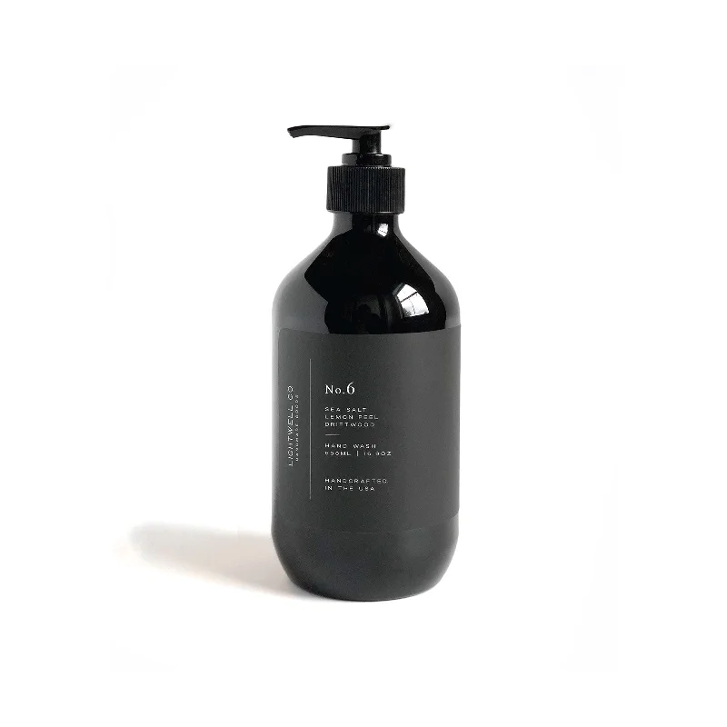 Sea Salt, Lemon Peel, Driftwood Hand Wash | No. 6