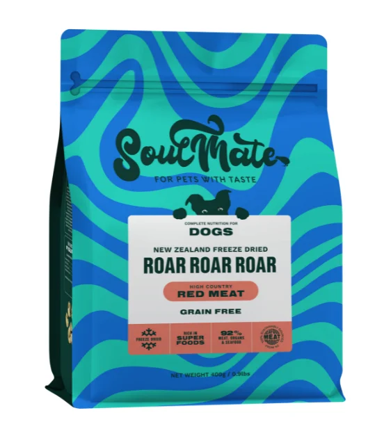 SoulMate ROAR ROAR ROAR Grain Free Freeze Dried Dog Food (High Country Red Meat)