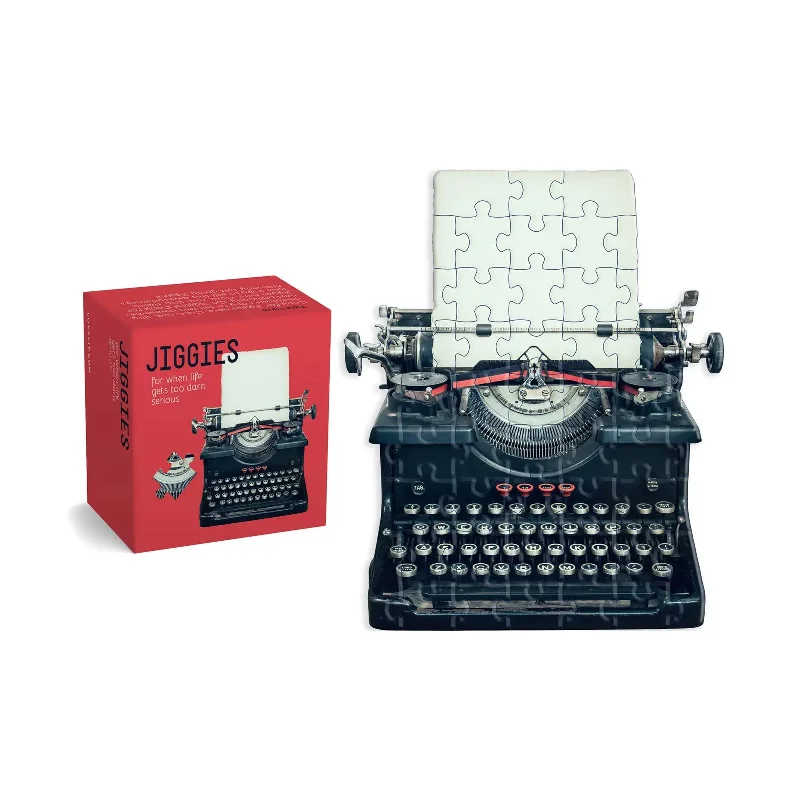 Typewriter Jiggie Puzzle